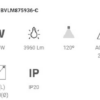 DOWNLIGHT SUPERFICIE REDONDO 36 W 3000K - Imagen 3