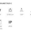 DOWNLIGHT SUPERFICIE CUADRADO 25 W 4500K - Imagen 4