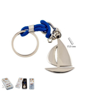 LLAVERO VELERO CON CUERDA