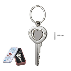 LLAVERO LLAVE CORAZON