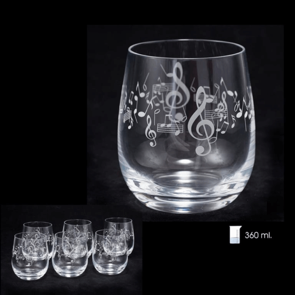 VASOS  MÚSICA