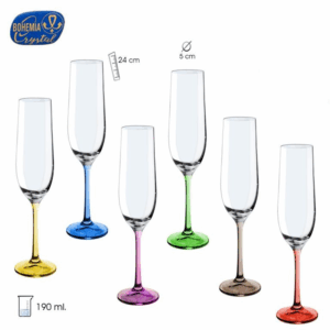 COPAS CAVA COLORES