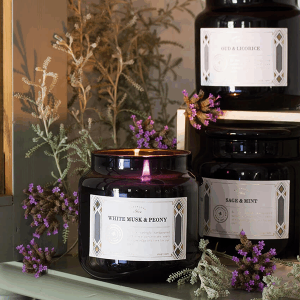 VELA / CAJA MUSK & PEONY - Imagen 3