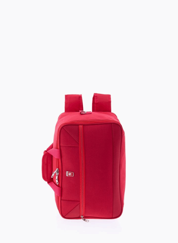 BOLSA-MOCHILA VIAJE CABINA ROJO - Imagen 2