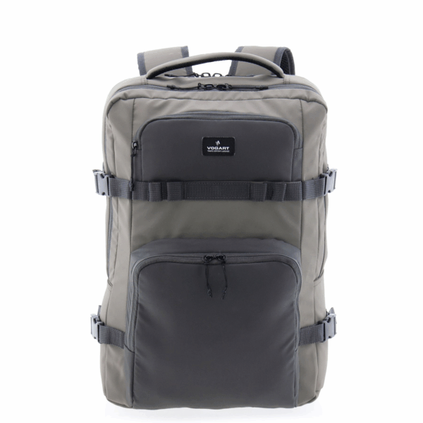 MOCHILA COVERTIBLE EN BOLSA VIAJE BEIG VOGART - Imagen 3