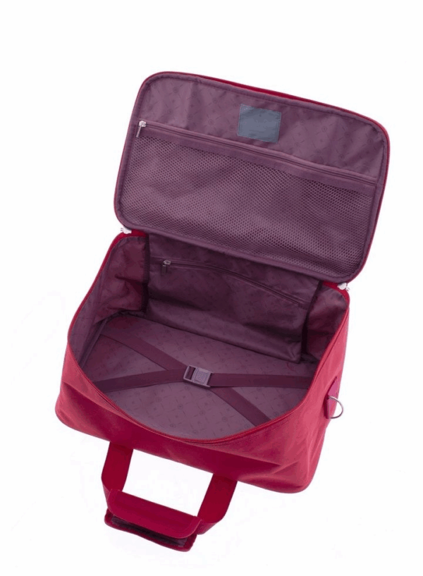 BOLSA-MOCHILA VIAJE CABINA ROJO - Imagen 4