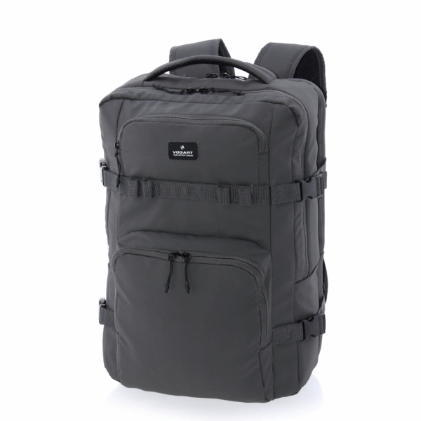 MOCHILA CONVERTIBLE EN BOLSA VIAJE NEGRO VOGART - Imagen 2