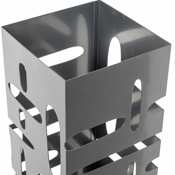 PARAGÜERO METAL PLATEADO - Imagen 3