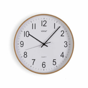 RELOJ PARED MADERA