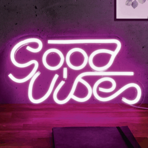 DECO NEÓN LED GOOD VIBES