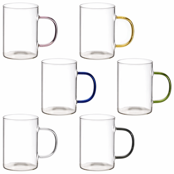 MUG VIDRIO CON ASA - Imagen 4