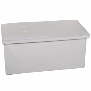 PUF POLIEL BLANCO