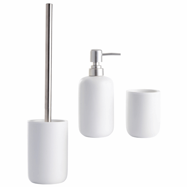 JUEGO DE BAÑO BLANCO - Imagen 3