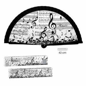 ABANICO MUSICA