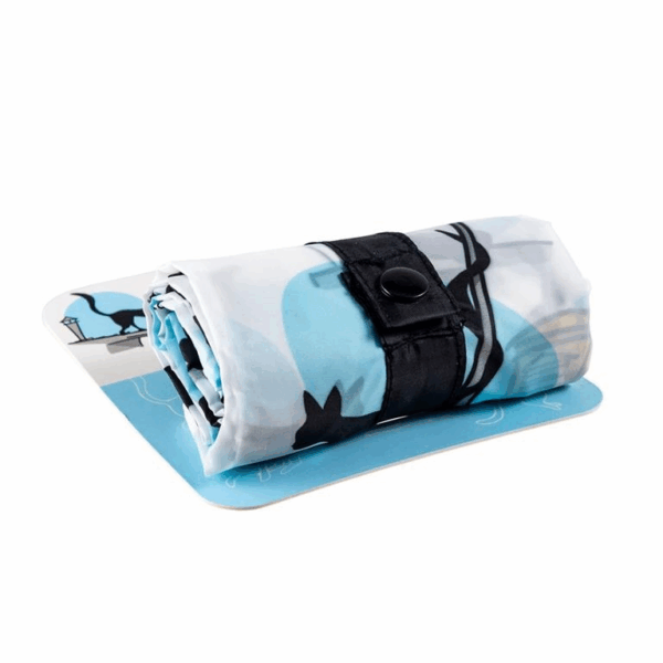 BOLSA PLEGABLE GATOS NEGROS - Imagen 2