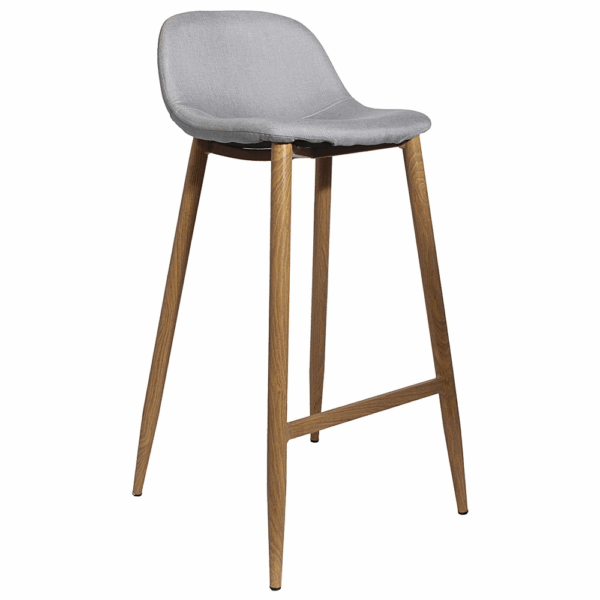TABURETE BAR GRIS - Imagen 2