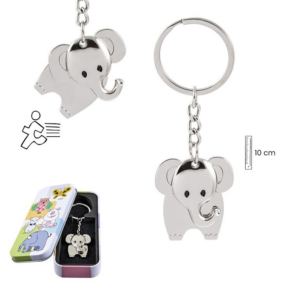 LLAVERO ELEFANTE CABEZA GIRATORIA