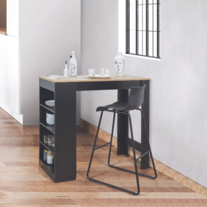 MESA ALTA BAR C/ESTANTES