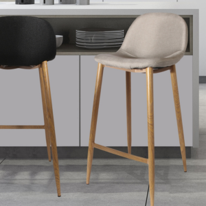 TABURETE BAR BEIG