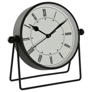 RELOJ SOBREMESA NEGRO