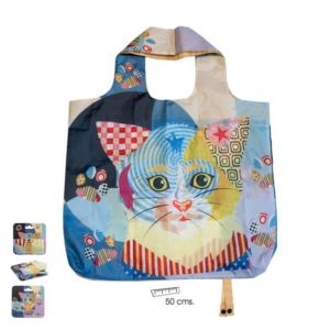 BOLSA PLEGABLE GATO