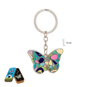 LLAVERO MARIPOSA ESMALTE