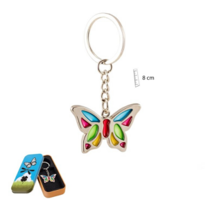 LLAVERO MARIPOSA COLORES