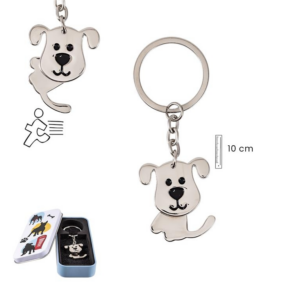 LLAVERO PERRO CABEZA MOVIMIENTO