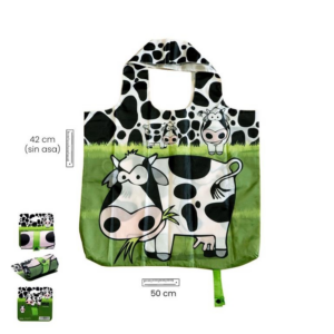 BOLSA PLEGABLE VACA